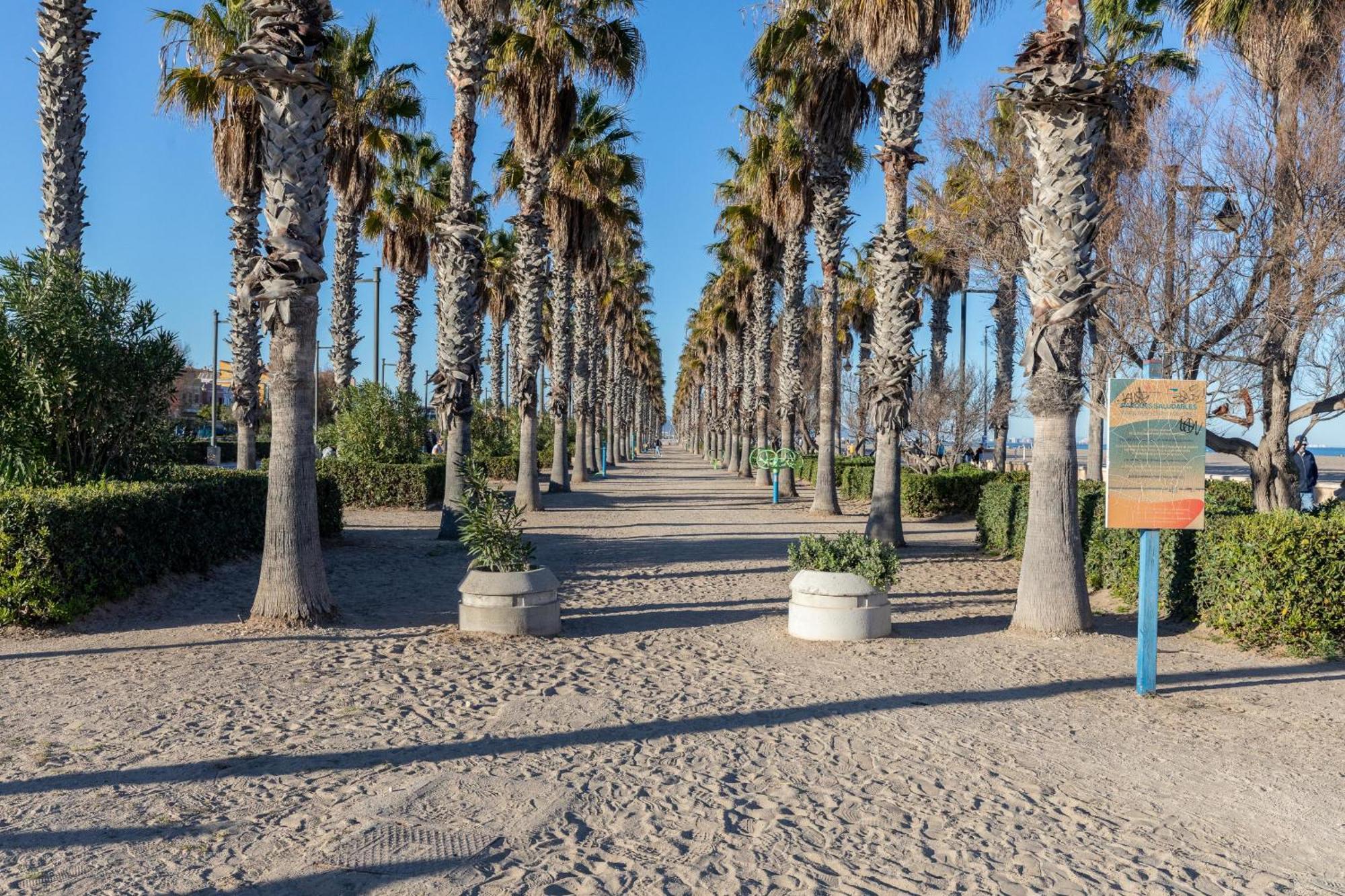 Apartup Las Arenas Beach Valencia Eksteriør billede